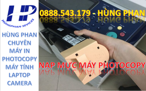 Nạp mực máy photocopy Quận 1