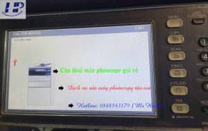 Máy photocopy Toshiba báo lỗi C4B1