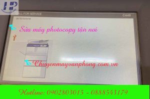 Máy photocopy Toshiba báo lỗi C449