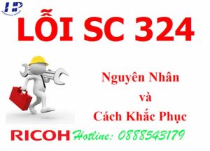 Ricoh mp 5054 báo lỗi sc324