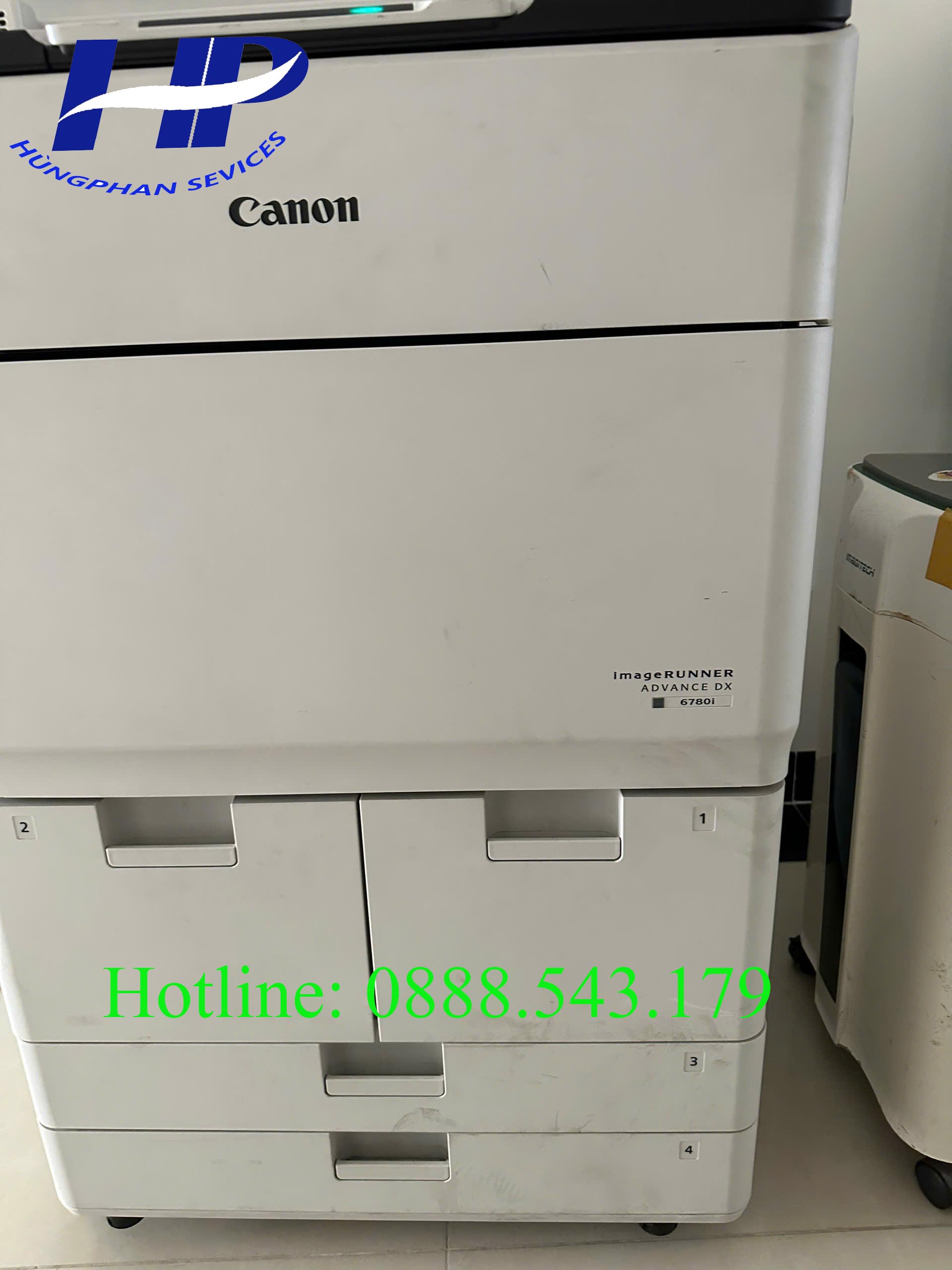 Máy photocopy Canon báo lỗi E000280-0004