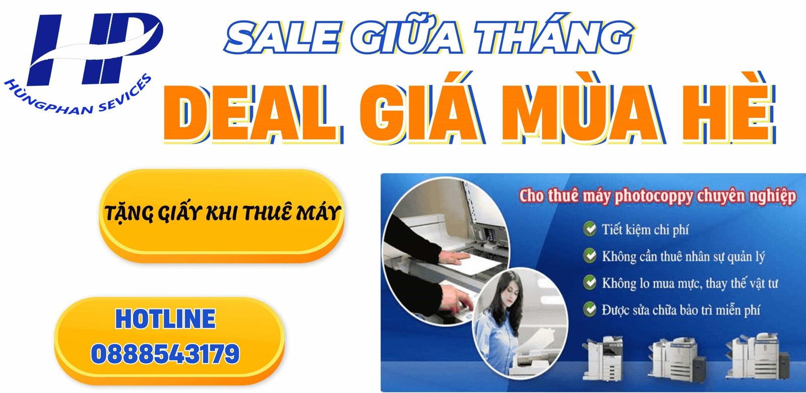 thuê máy photocopy phường Sài gòn