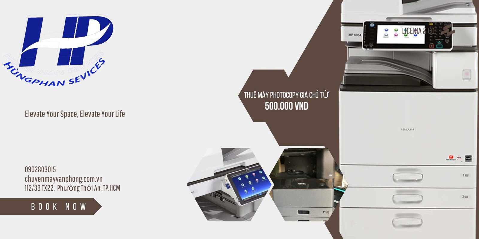 thuê máy photocopy phường Tam Bình