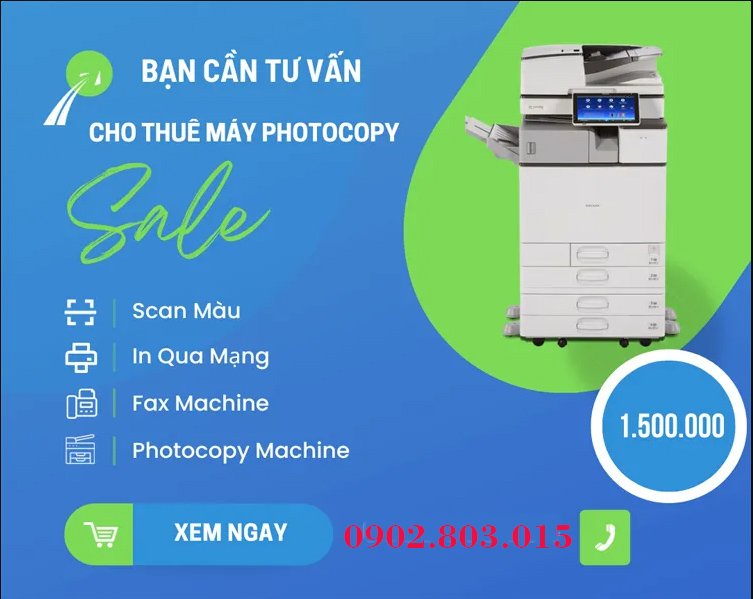 thuê máy photocopy siêu rẻ tại phường An Phú Đông