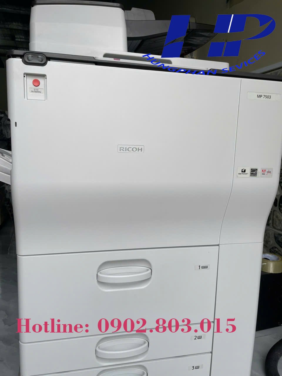 Máy photocopy Ricoh MP7503