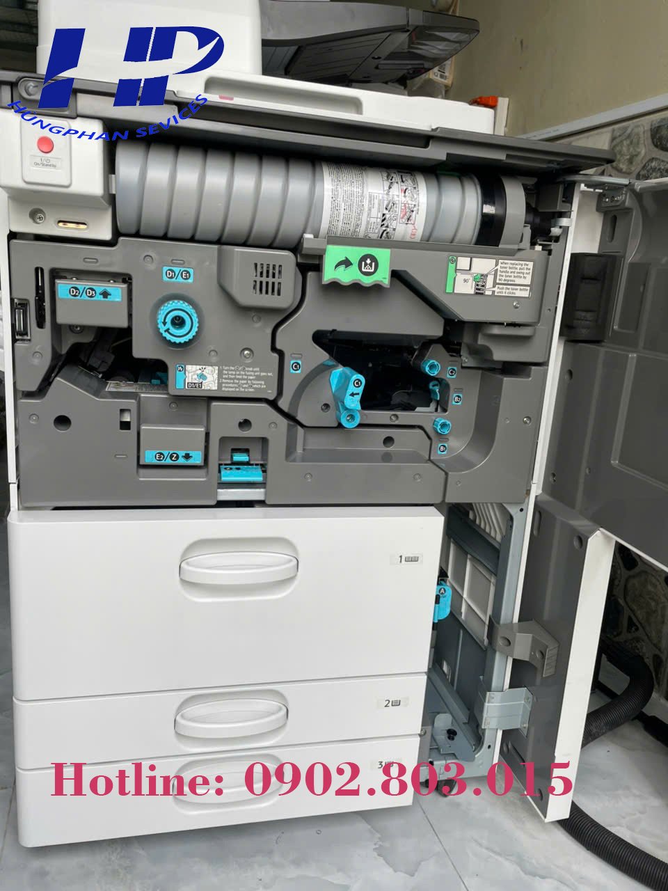 Máy photocopy Ricoh MP7503