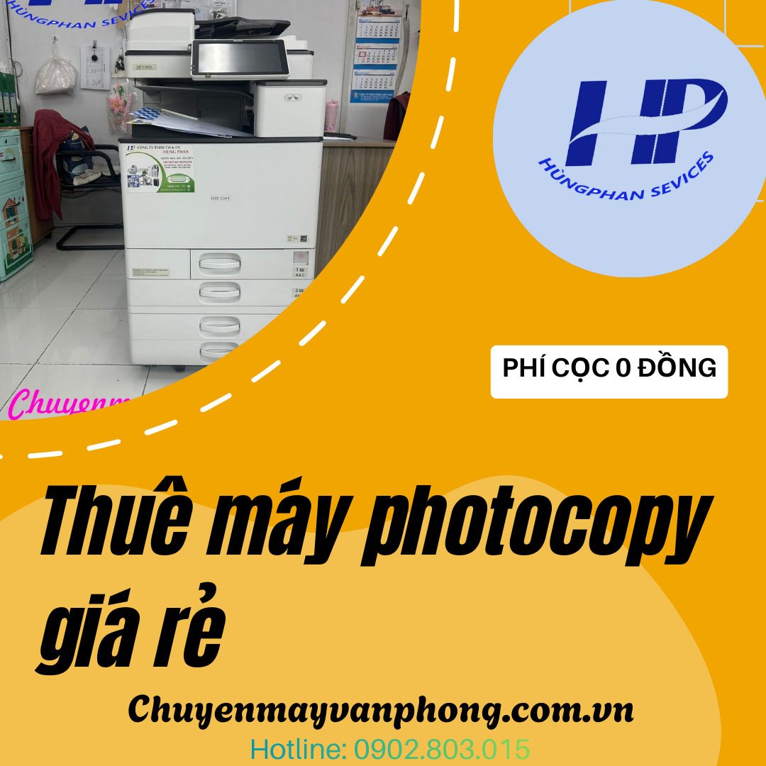Thê máy photocopy phường An nhơn