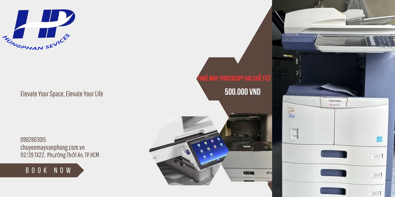 thuê máy photocopy phường Vĩnh Hội