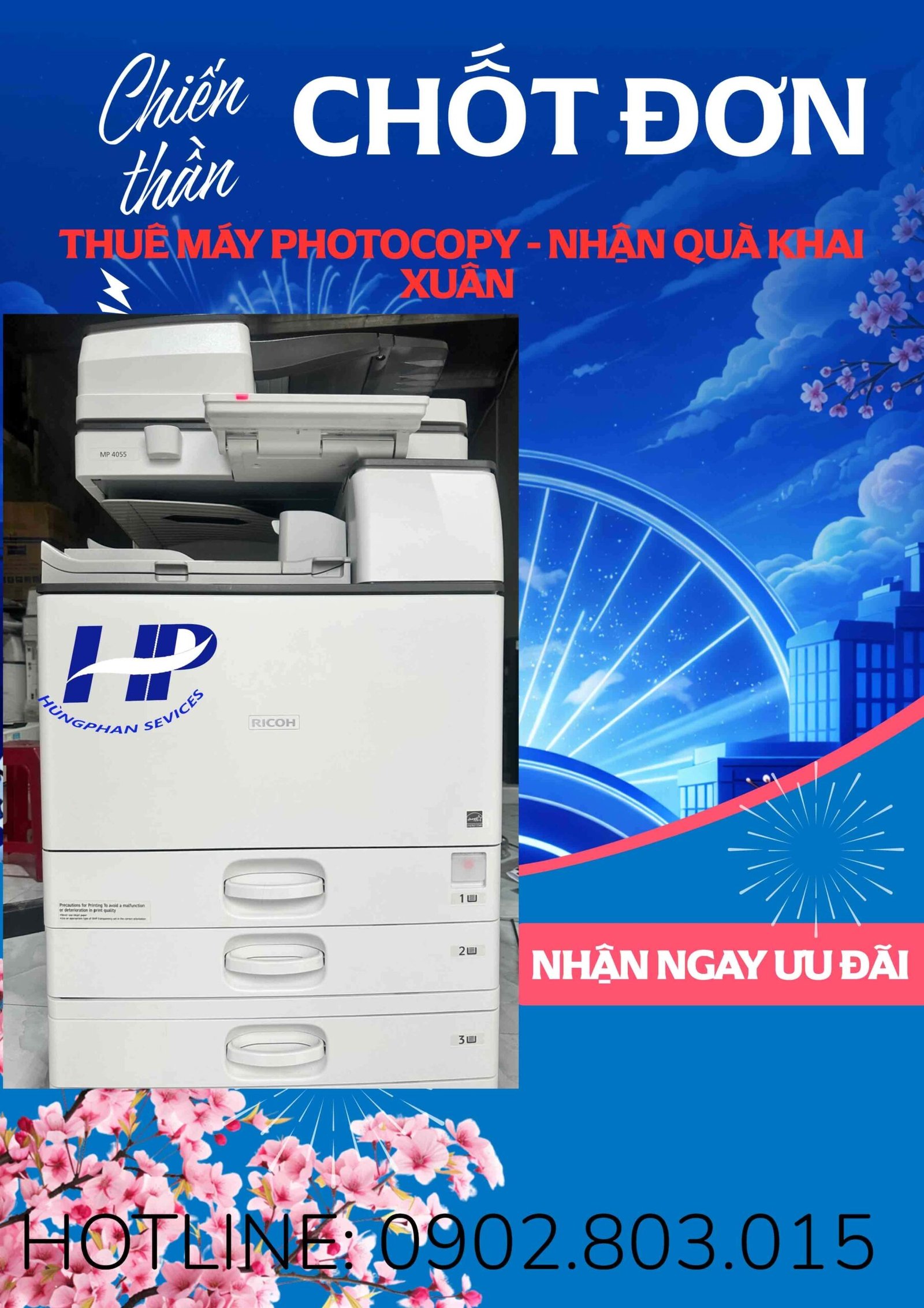 thuê máy photocopy phường Long Bình