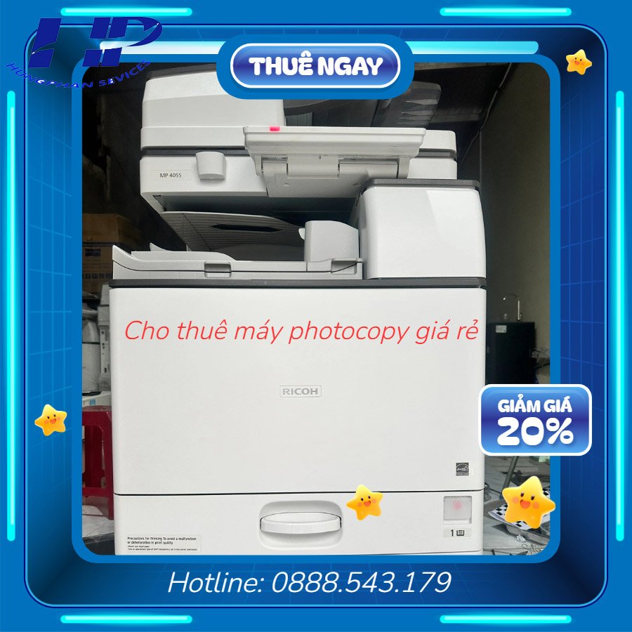 thuê máy photocopy phường tân sơn hoà