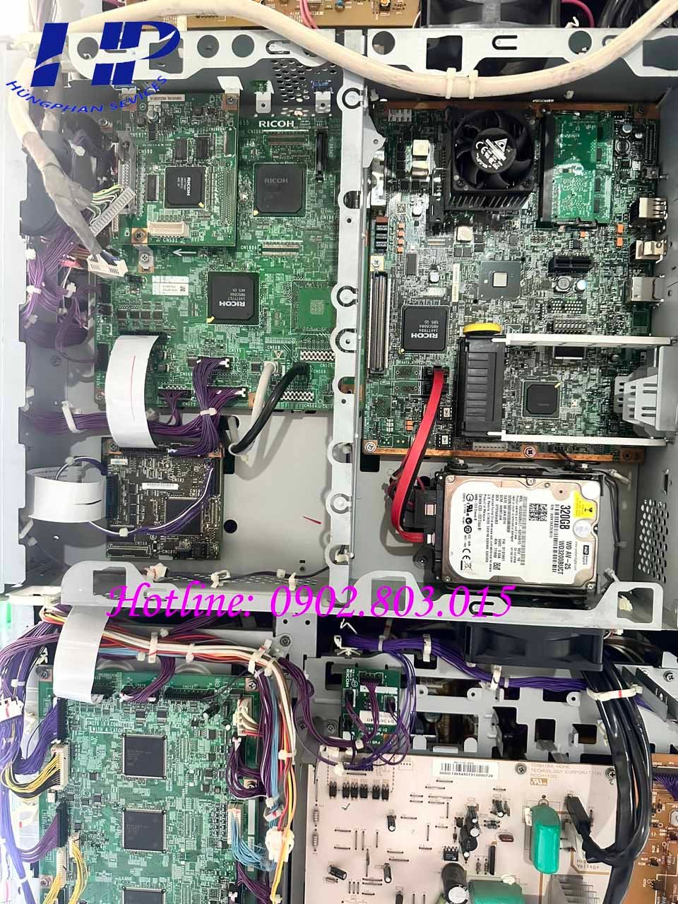 Máy photocopy Ricoh báo lỗi SC672-11