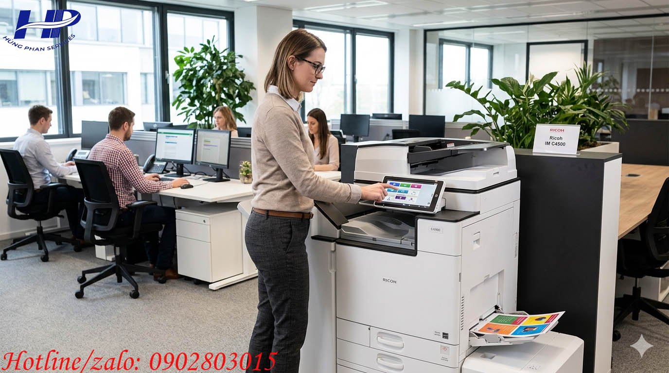 thuê máy photocopy màu Ricoh IMC6000