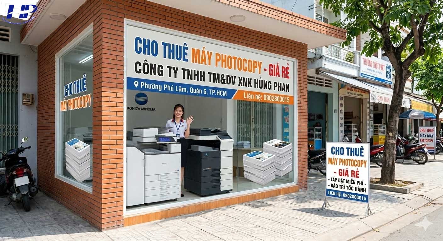 thuê máy photocopy phường Phú lâm