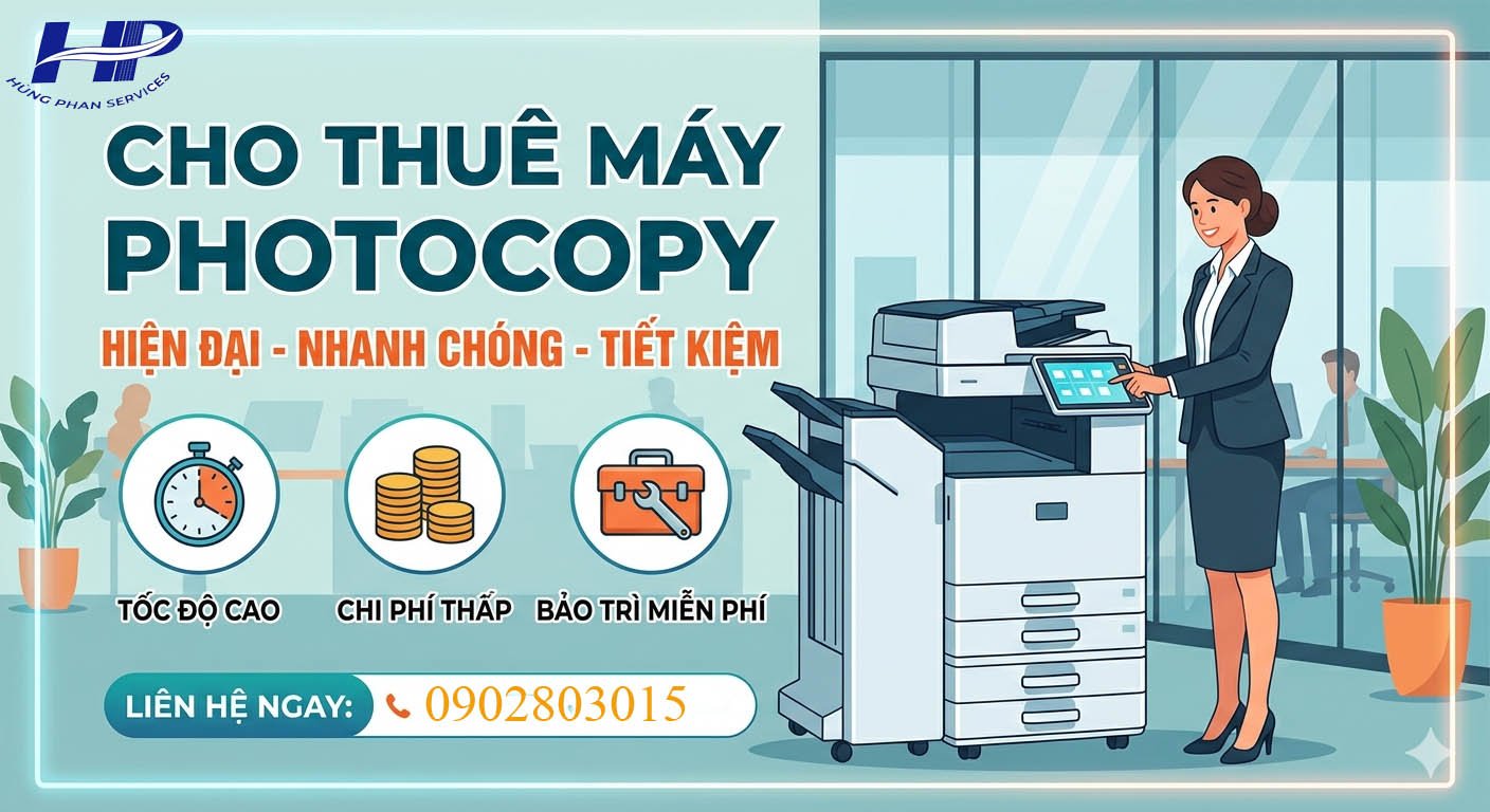 thuê máy photocopy Phường Chánh Hưng