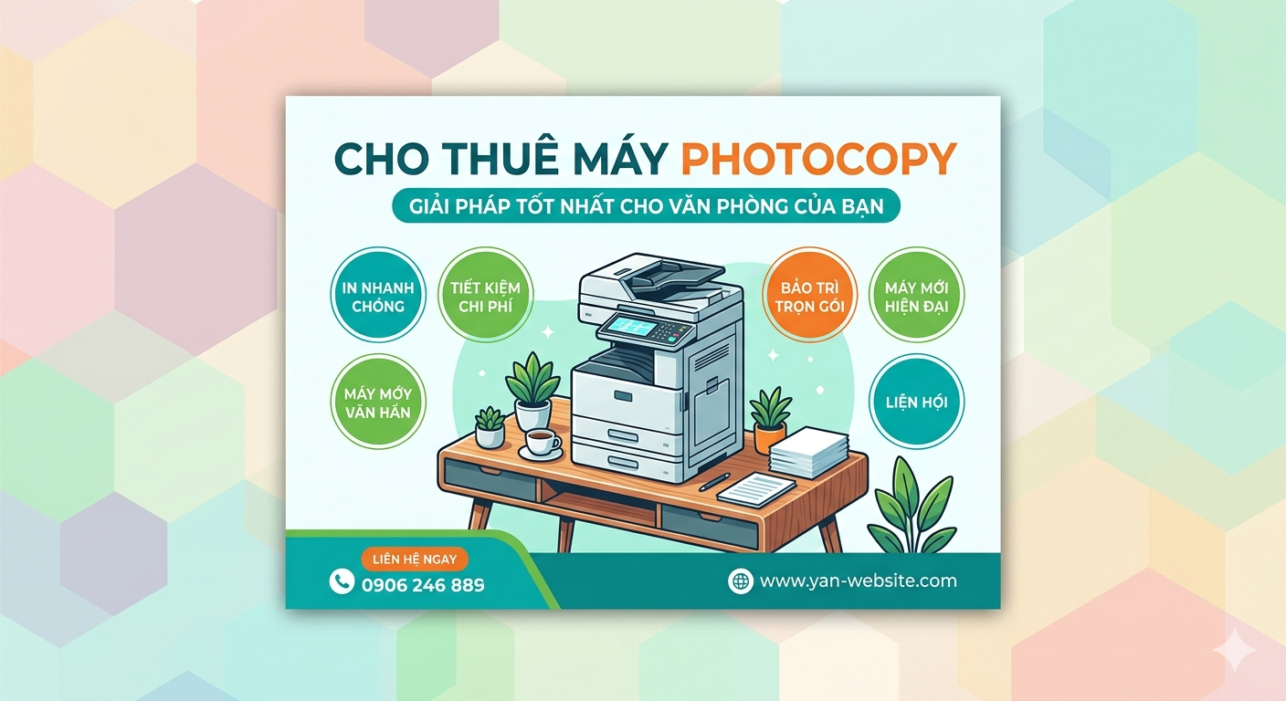 thuê máy photocopy Phường Bình Đông