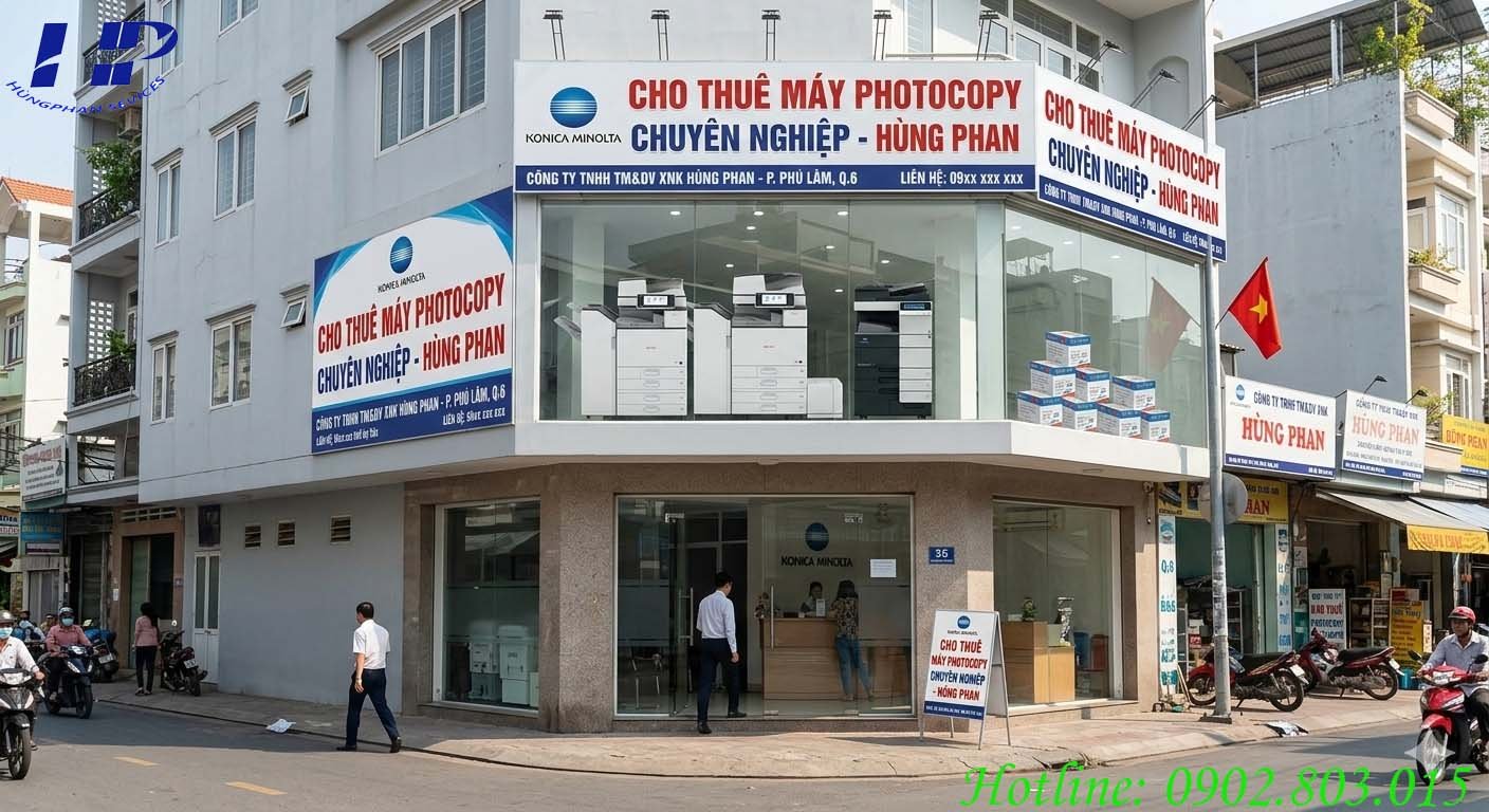 thuê máy photocopy phường Phú lâm