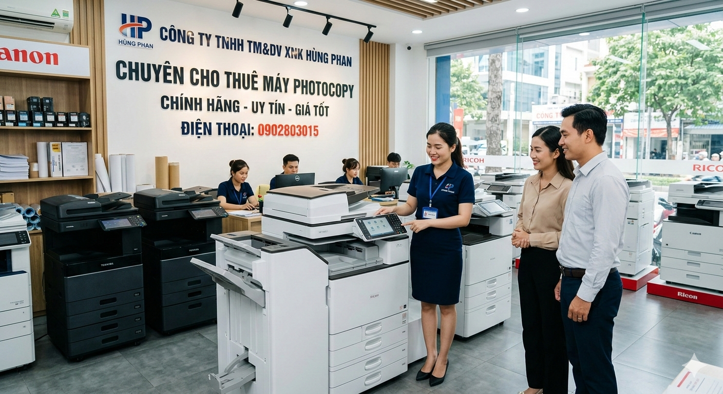 thuê máy photocopy phường Chợ Lớn
