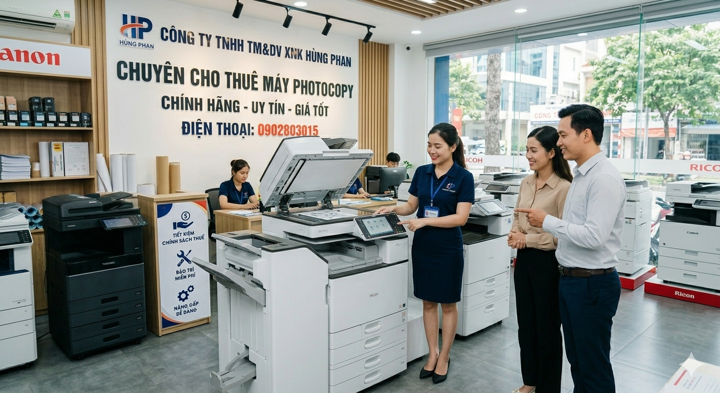 thuê máy photocopy phường Chợ Lớn