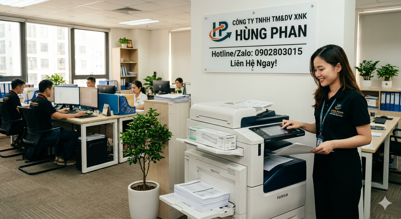 thuê máy photocopy phường Phú Định