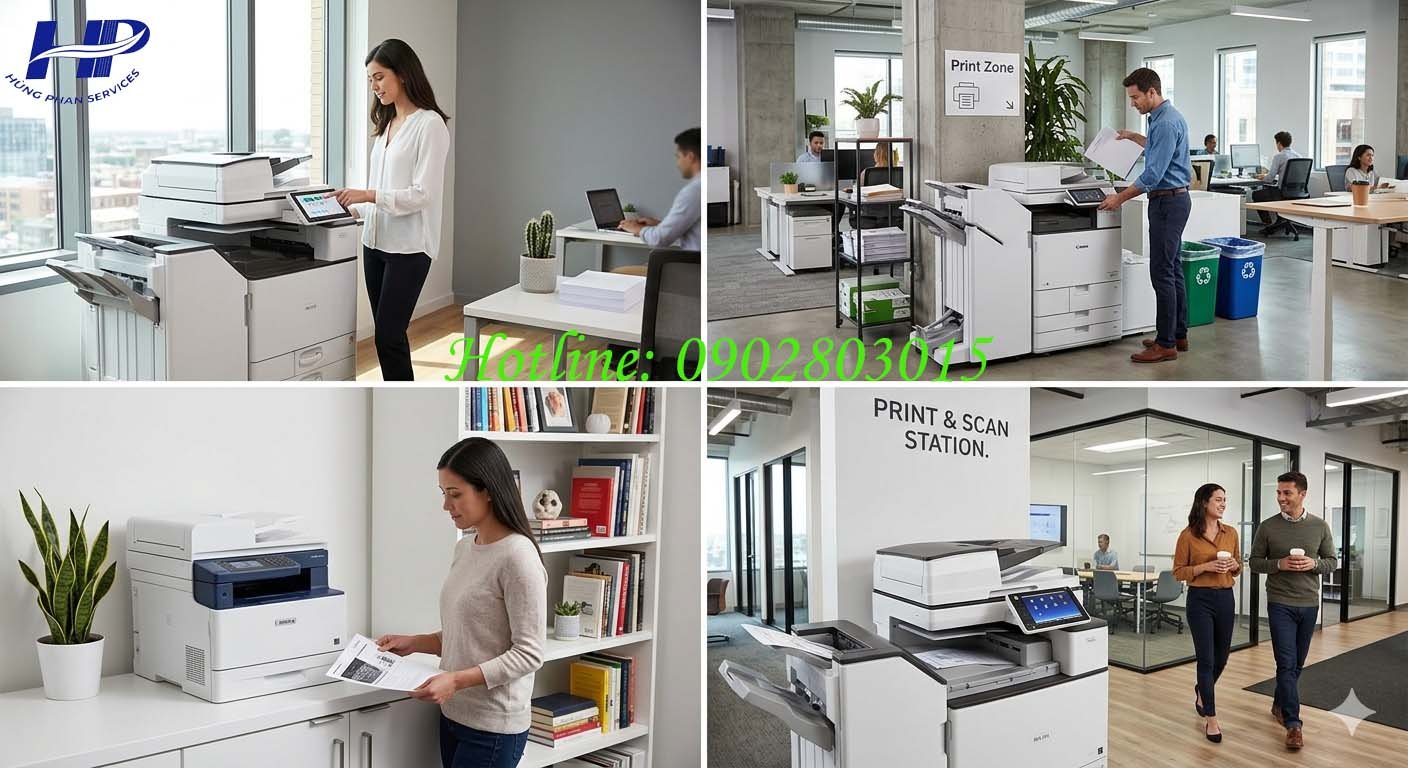 thuê máy photocopy Phường Bình Thới