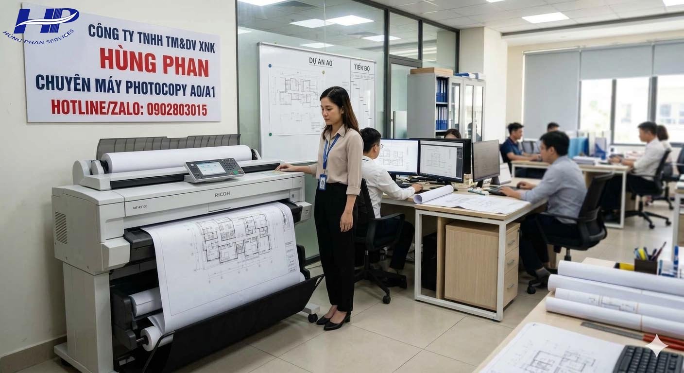 thuê máy photocopy phường Gia Định