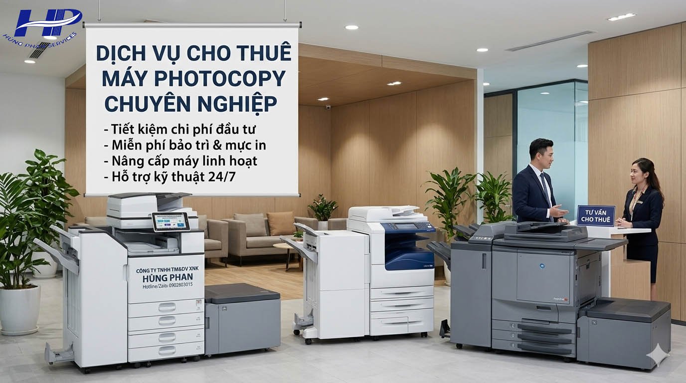 thuê máy photocopy Phường Minh Phụng