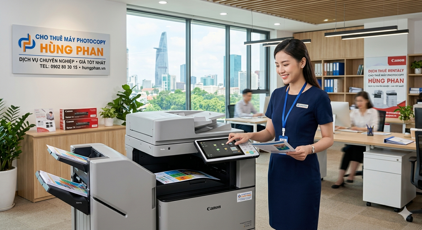 thuê máy photocopy Phường Vườn Lài