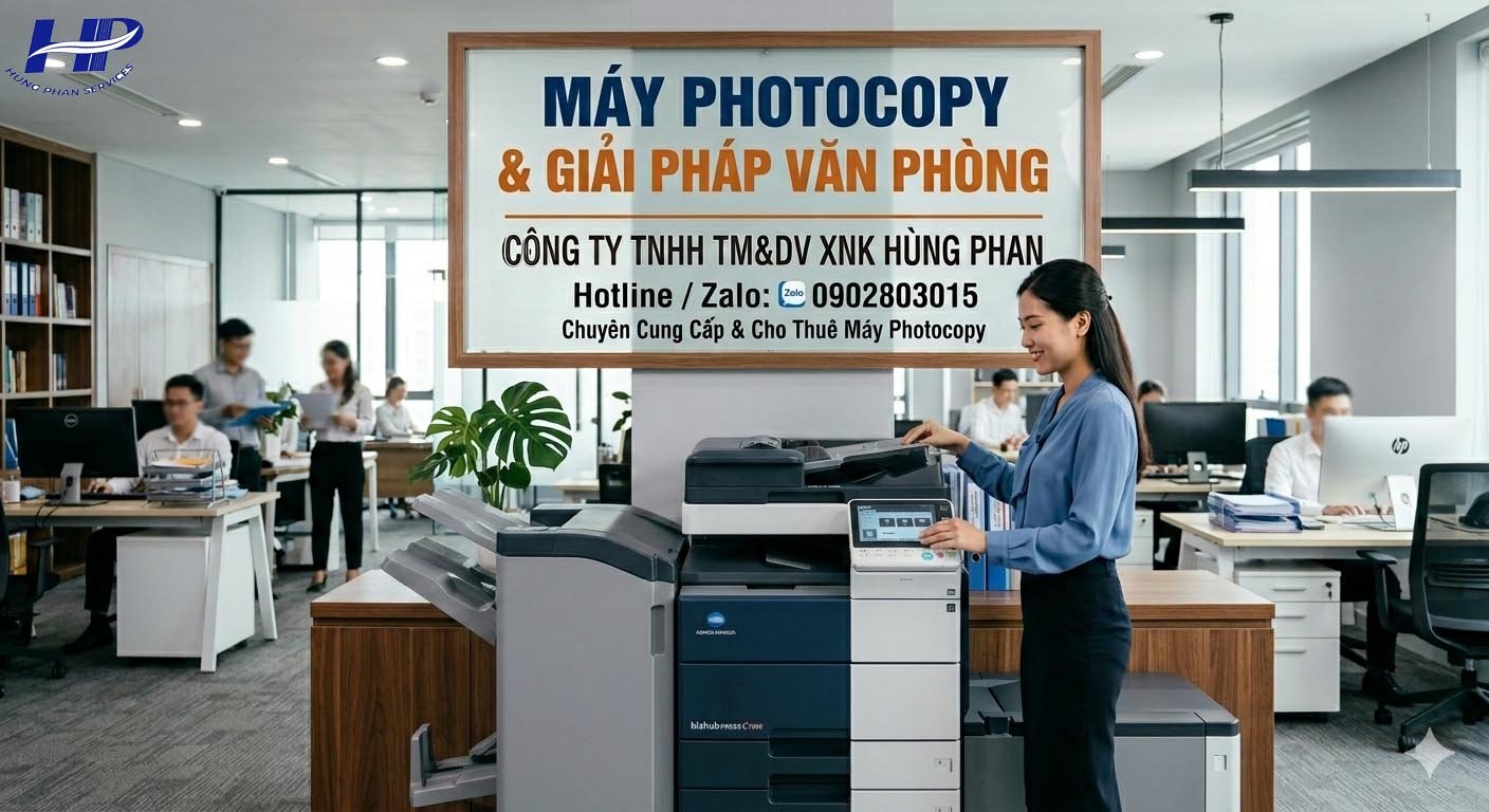 thuê máy photocopy phường Bình Thới