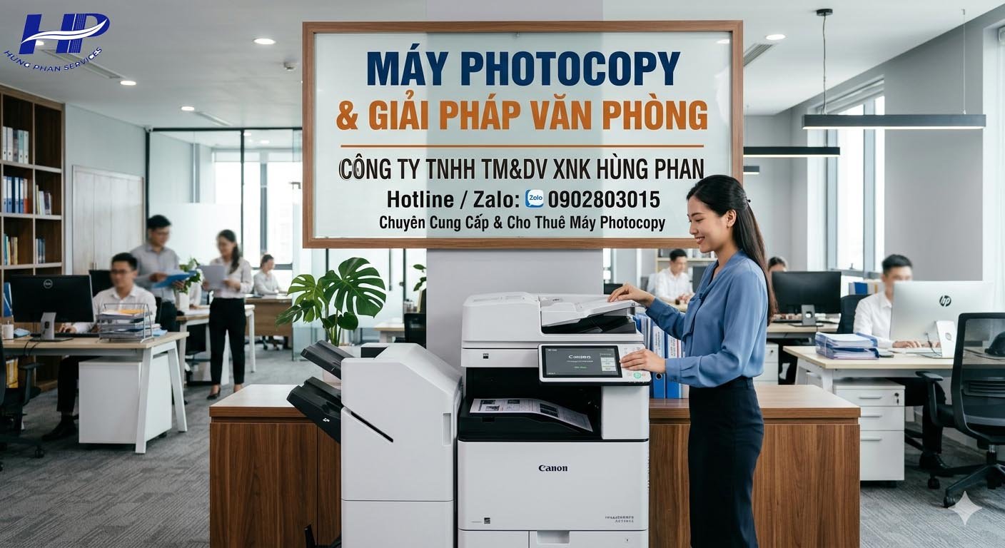 thuê máy photocopy Phường Bình Thới