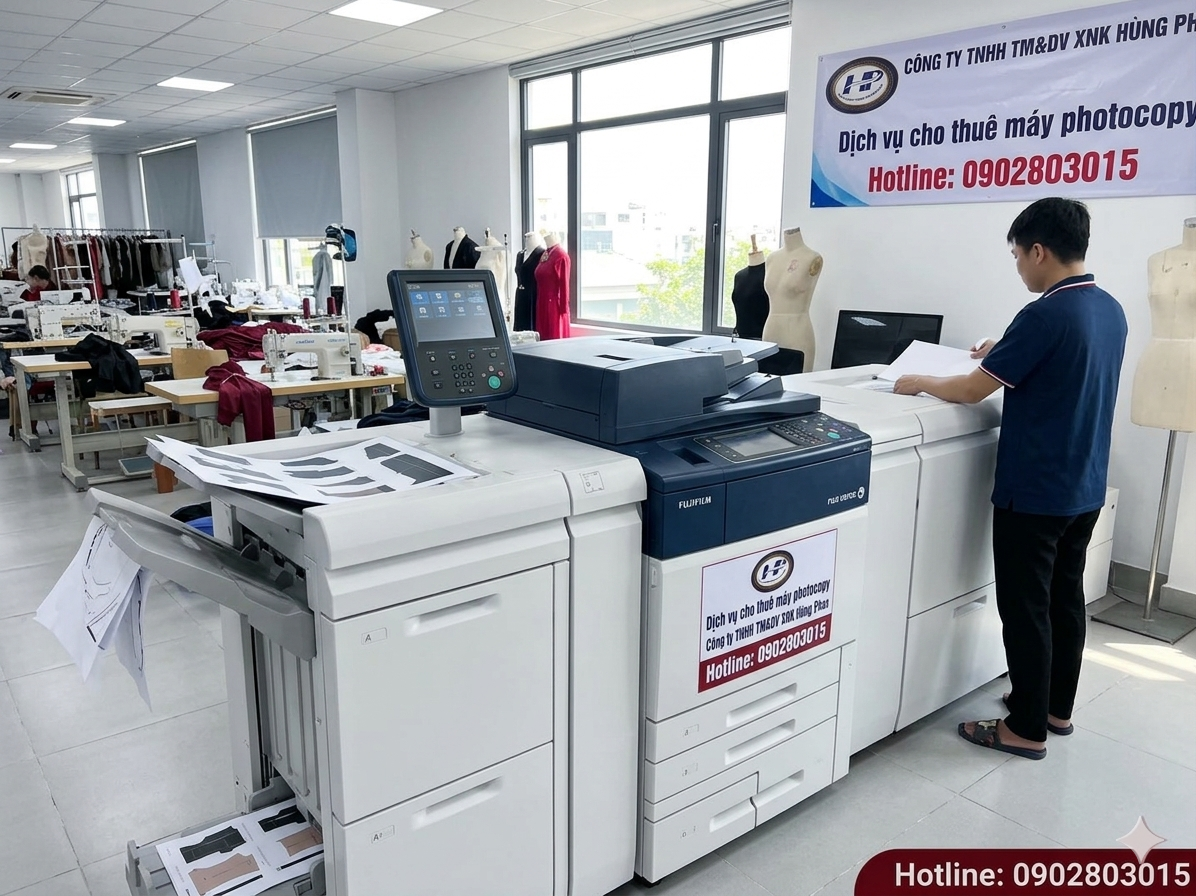 thuê máy photocopy Phường Đức Nhuận
