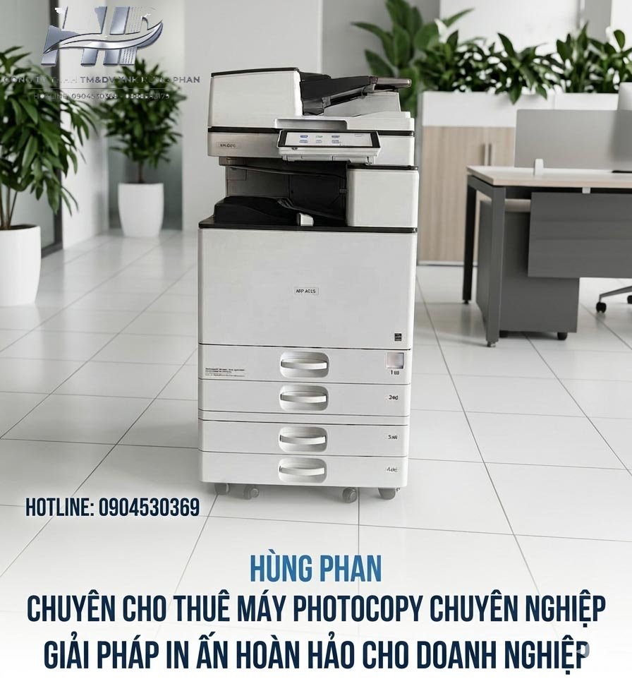 Thuê máy photocopy KCN Tây Bắc - Củ Chi