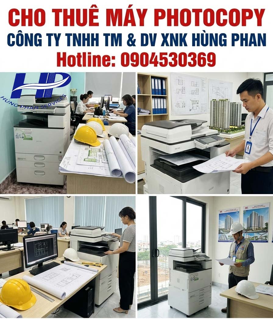 thuê máy photocopy phường Lái Thiêu