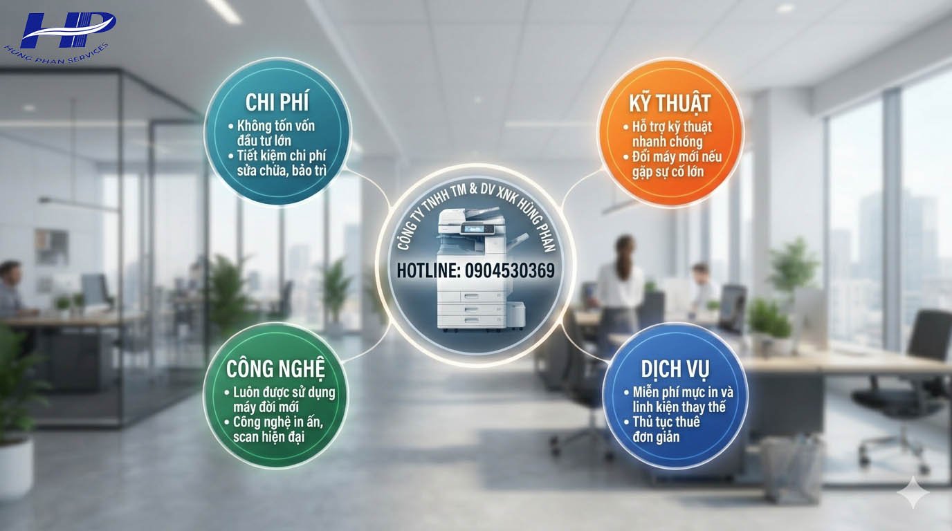 thuê máy photocopy phường Lái Thiêu