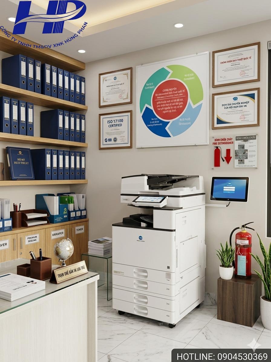 Thuê máy photocopy Phường Bình Dương