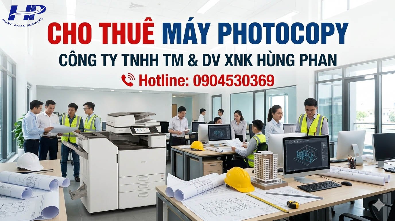 thuê máy photocopy phường Lái Thiêu