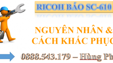 MÁY PHOTOCOPY RICOH BÁO SC-610