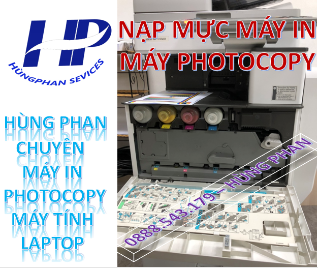 CHUYÊN NẠP MỰC PHOTOCOPY TẬN NƠI