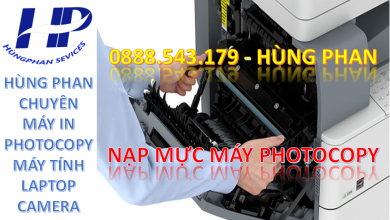 Nạp mực máy in quận 12