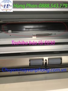 Máy photocopy Toshiba báo lỗi E030