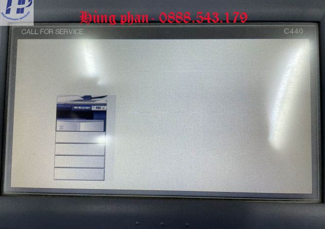 Máy photocopy Toshiba báo lỗi C440