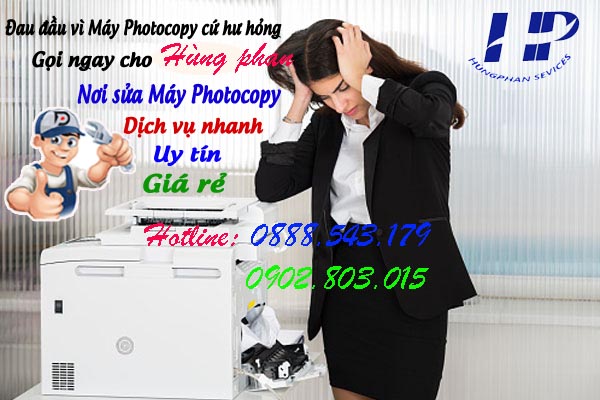 Sửa máy photocopy quận 6 tận nơi