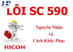 Máy photocopy Ricoh báo lỗi SC590