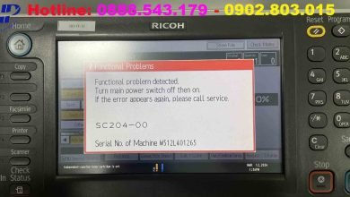 Bảng mã lỗi Ricoh mp7001/8001
