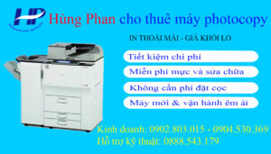 Thuê máy photocopy phường Thảo Điền - Q.2