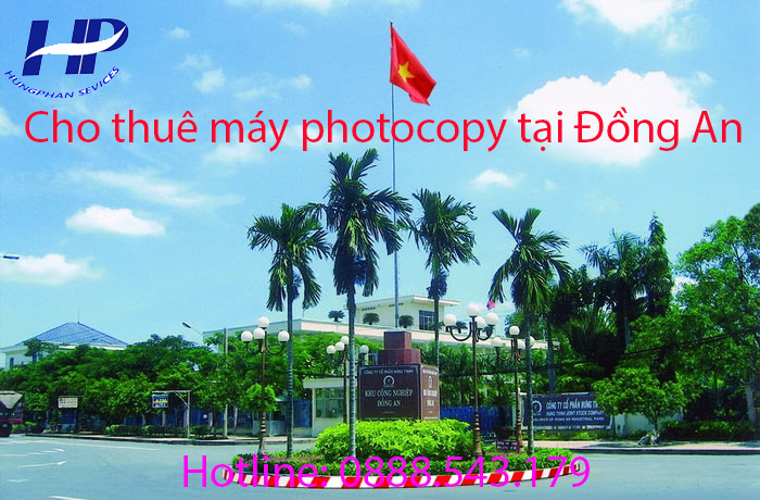 cho thuê máy photocopy KCN Đồng An