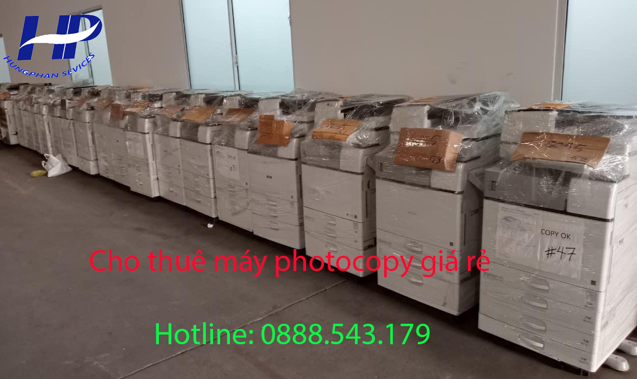 cho thuê máy photocopy KCN Đồng An