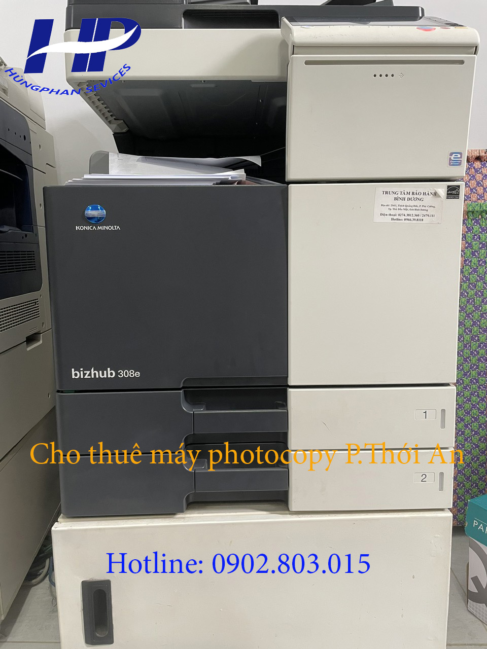 Cho thuê máy photocopy phường Thới An