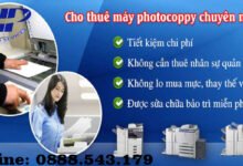 thuê máy photocopy tại Đông thạnh