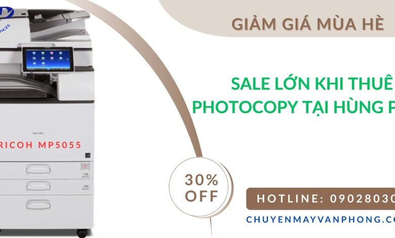 thuê máy photocopy phường Thuận An