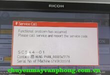 Máy photocopy Ricoh báo lỗi SC 544-01
